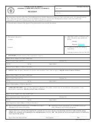 Document preview: FLRA Form 21 Petition