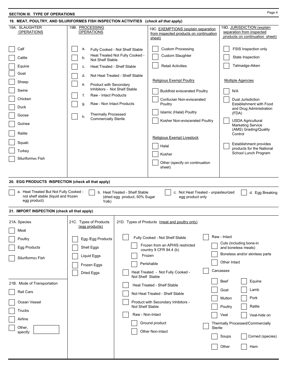 FSIS Form 5200-2 - Fill Out, Sign Online and Download Fillable PDF ...