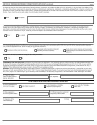 FSIS Form 5200-2 Application for Federal Inspection, Page 7