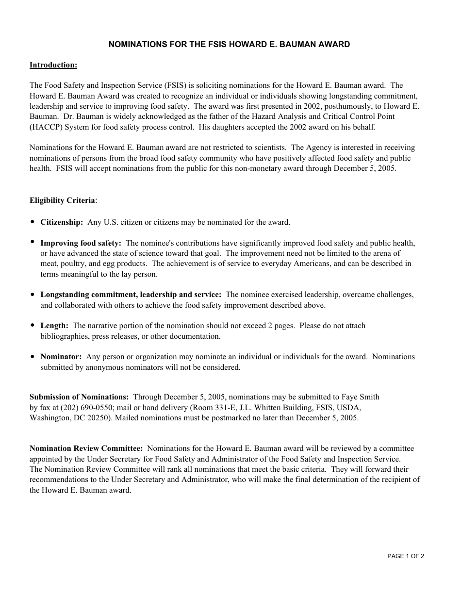 Fsis Form Fill Out Sign Online And Download Fillable Pdf