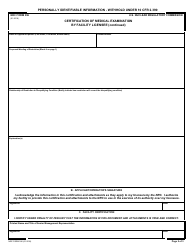 NRC Form 396 Certification of Medical Examination by Facility Licensee, Page 2