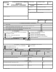 Document preview: NRC Form 662 Award of Interagency Agreement