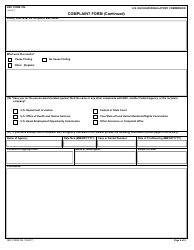 NRC Form 782 Complaint Form, Page 4