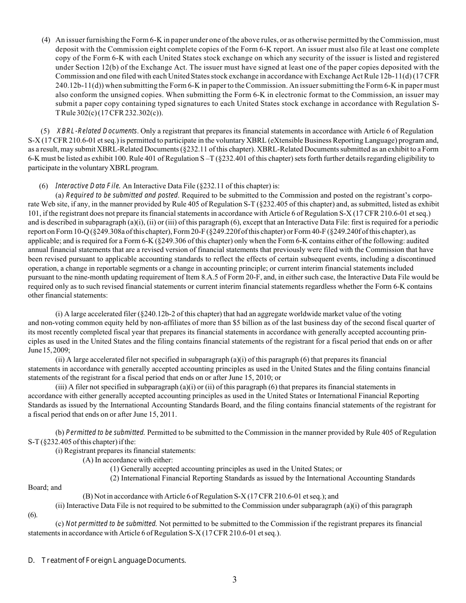 SEC Form 1815 (6-K) Report of Foreign Private Issuer Pursuant to Rule 13a-16 or 15d-16 Under the Securities Exchange Act of 1934, Page 3