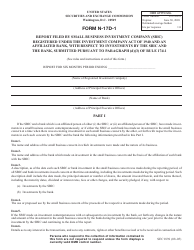 Document preview: SEC Form 1839 (N-17D-1) Report Filed by Small Business Investment Company (Sbic) Registered Under the Investment Company Act of 1940 and an Affiliated Bank, With Respect to Investments by the Sbic and the Bank, Submitted Pursuant to Paragraph (D)(3) of Rule 17d-1