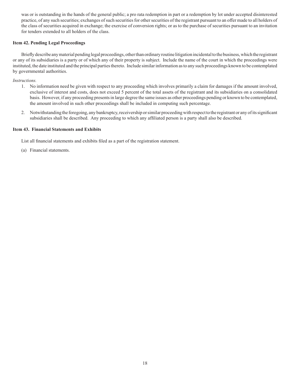 SEC Form 1285 (N-8B-4) Registration Statement of Face-Amount Certificate Companies, Page 18