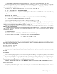 Instructions for SEC Form 1695, X-17A-5 Part II Focus Report, Page 12