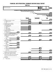 SEC Form 1696 (X-17A-5) Part IIA Focus Report, Page 3