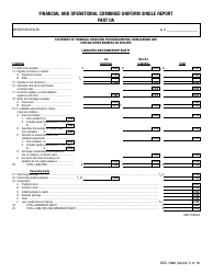 SEC Form 1696 (X-17A-5) Part IIA Focus Report, Page 4