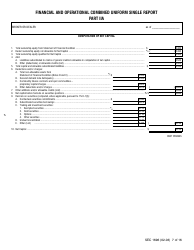 SEC Form 1696 (X-17A-5) Part IIA Focus Report, Page 5