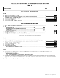 SEC Form 1696 (X-17A-5) Part IIA Focus Report, Page 6