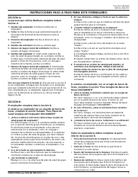 Formulario CMS-L564 Solicitud De Informacion Sobre El Empleo (Spanish), Page 3