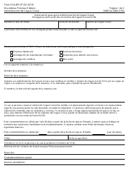 Formulario SSA-89-sp Autorizacion Para Que La Administracion De Seguro Social Divulgue La Verificacion De Un Numero De Seguro Social (Ssn) (Spanish)