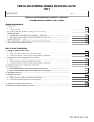 SEC Form 1695 (X-17A-5) Part II Focus Report, Page 12