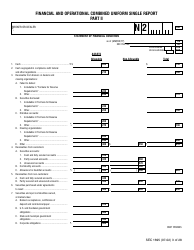 SEC Form 1695 (X-17A-5) Part II Focus Report, Page 3