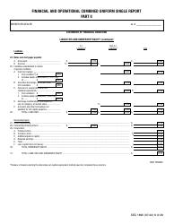 SEC Form 1695 (X-17A-5) Part II Focus Report, Page 6