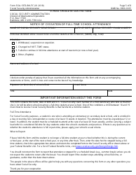 Form SSA-1372-BK-FC Advance Notice of Termination of Child&#039;s Benefits, Page 5