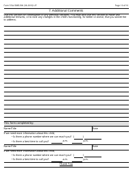 Form SSA-5665-bk Teacher Questionnaire, Page 10