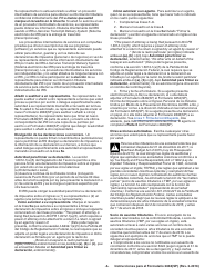 Instrucciones para IRS Formulario 2848(SP) Poder Legal Y Declaracion Del Representante (Spanish), Page 6