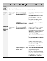 IRS Formulario 944-X (SP) Ajuste a La Declaracion Federal Anual Del Empleador O Reclamacion De Reembolso (Spanish), Page 4