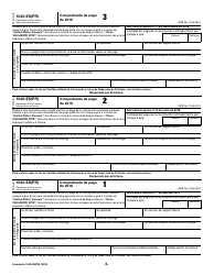 IRS Formulario 1040-ES(PR) Contribuciones Federales Estimadas Del Trabajo Por Cuenta Propia Y Sobre El Empleo De Empleados Domesticos -puerto Rico (Puerto Rican Spanish), Page 5