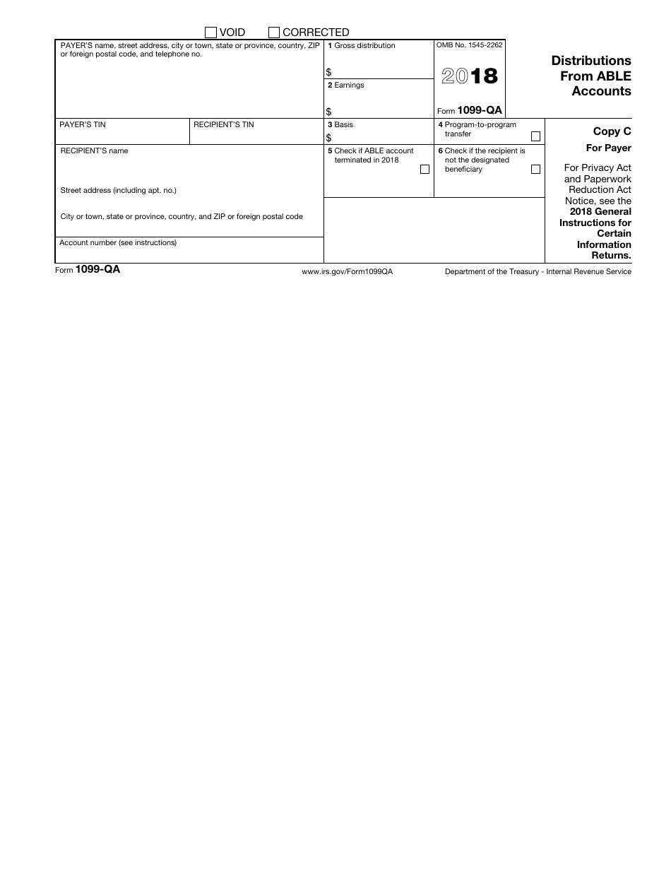 IRS Form 1099-QA Distributions From Able Accounts, Page 4