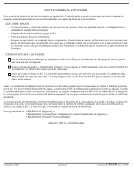 IRS Formulario 2159(SP) Acuerdo De Deduccion De Nomina (Spanish), Page 4