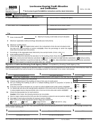 allocation certification irs housing templateroller