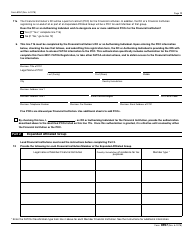 IRS Form 8957 Foreign Account Tax Compliance Act (Fatca) Registration, Page 3