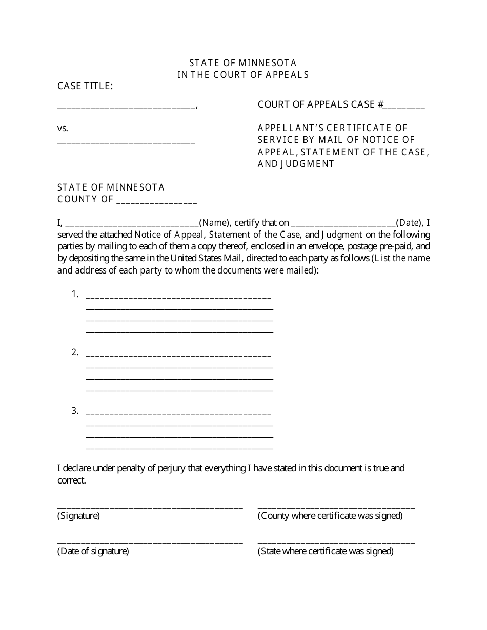 Filing an Eviction Appeal at the Minnesota Court of Appeals - Minnesota, Page 21