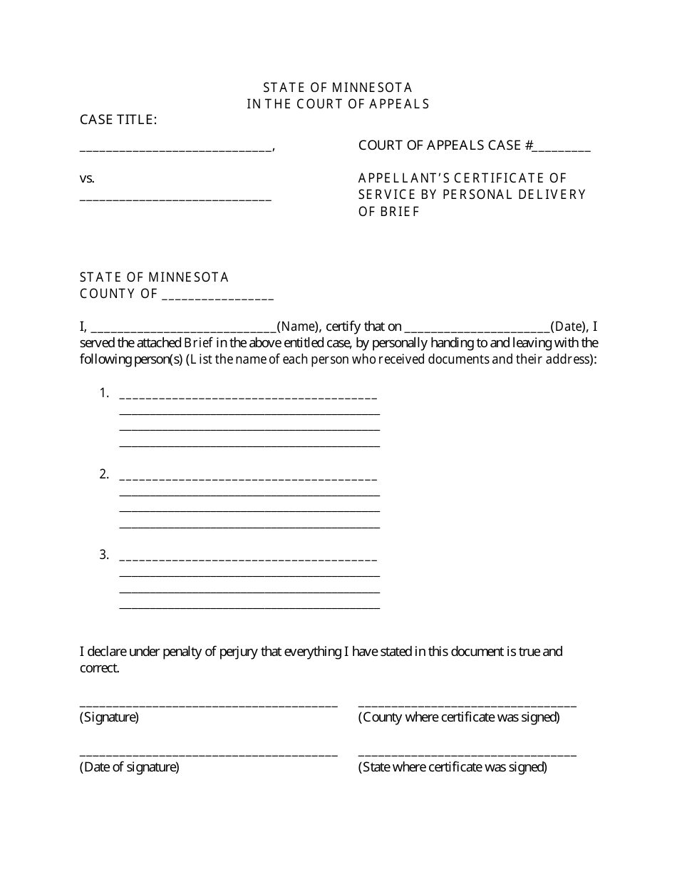 Filing an Eviction Appeal at the Minnesota Court of Appeals - Minnesota, Page 25