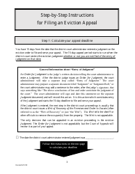 Filing an Eviction Appeal at the Minnesota Court of Appeals - Minnesota, Page 3