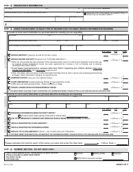 Form MV-15 Request for Certified DMV Records - New York, Page 2