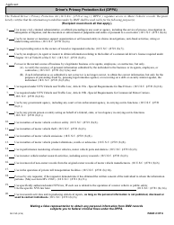 Form MV-15D Motor Vehicle Record Search Account Application - New York, Page 2