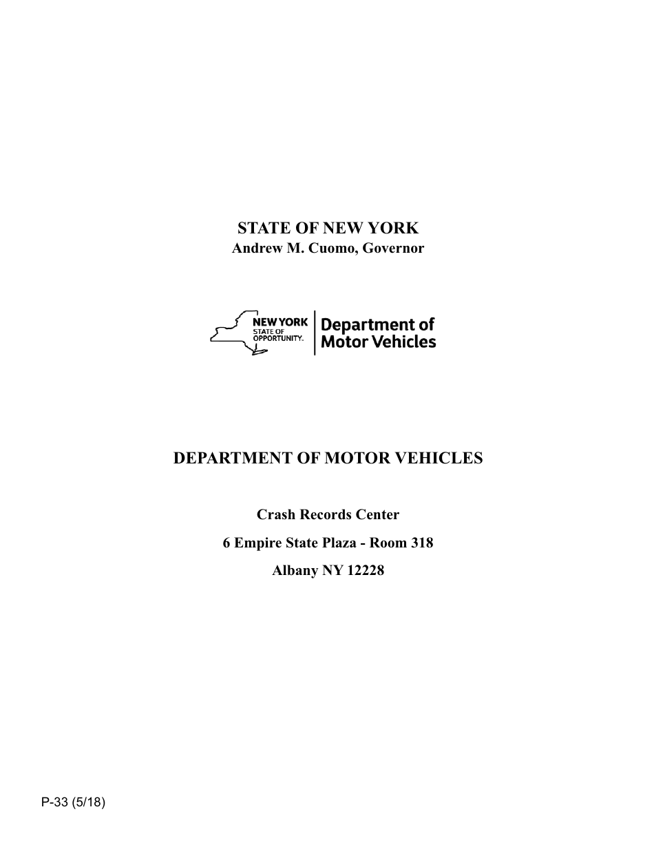 Instructions for Form MV-104L Report of Motor Vehicle Accident Police Line of Duty Accident - New York, Page 12