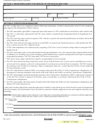 Form TNC-1 &quot;Transportation Network Company License Application&quot; - New York, Page 2