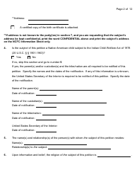 Form 6-1 Appointment as Guardian of a Person - Nassau County, New York, Page 2