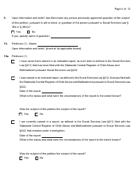 Form 6-1 Appointment as Guardian of a Person - Nassau County, New York, Page 4