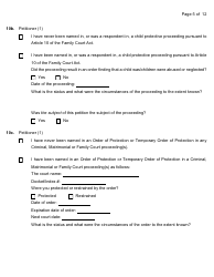 Form 6-1 Appointment as Guardian of a Person - Nassau County, New York, Page 5