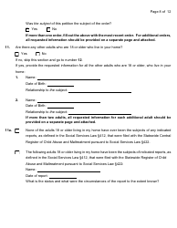 Form 6-1 Appointment as Guardian of a Person - Nassau County, New York, Page 8