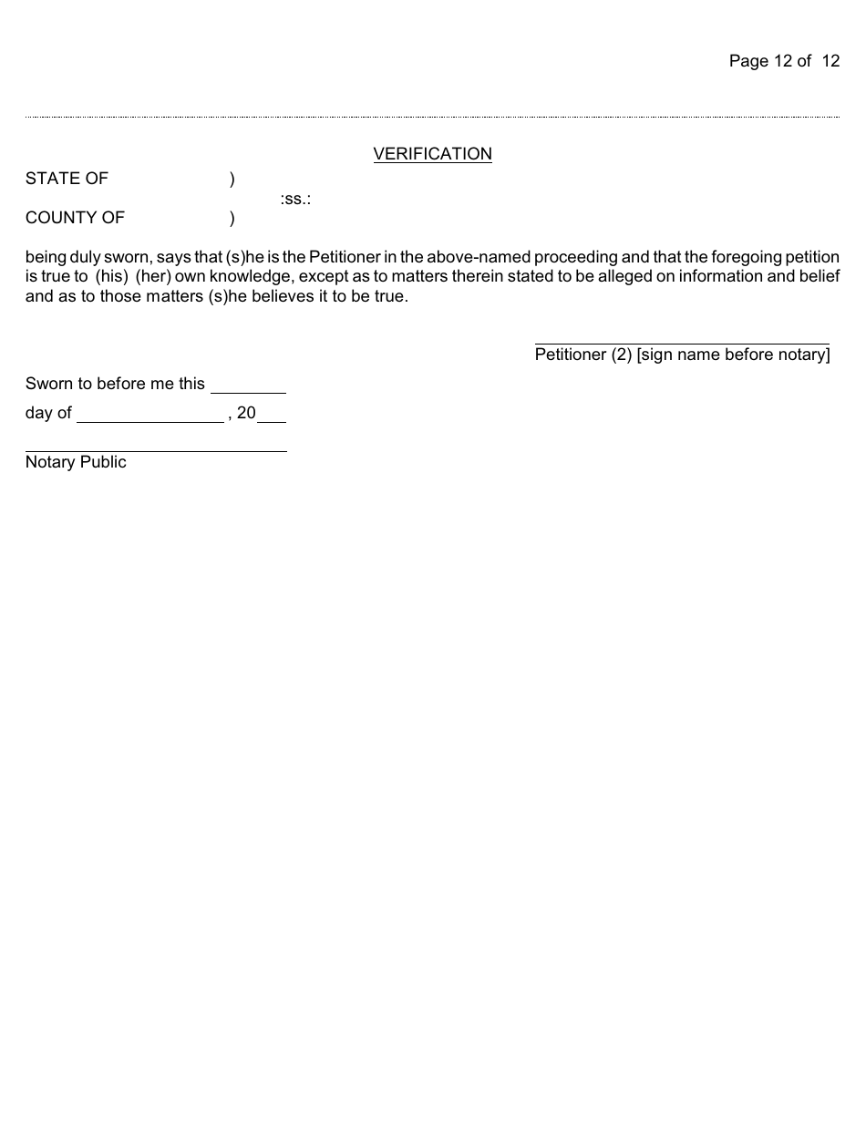 Guardianship Packet - Nassau County, New York, Page 18