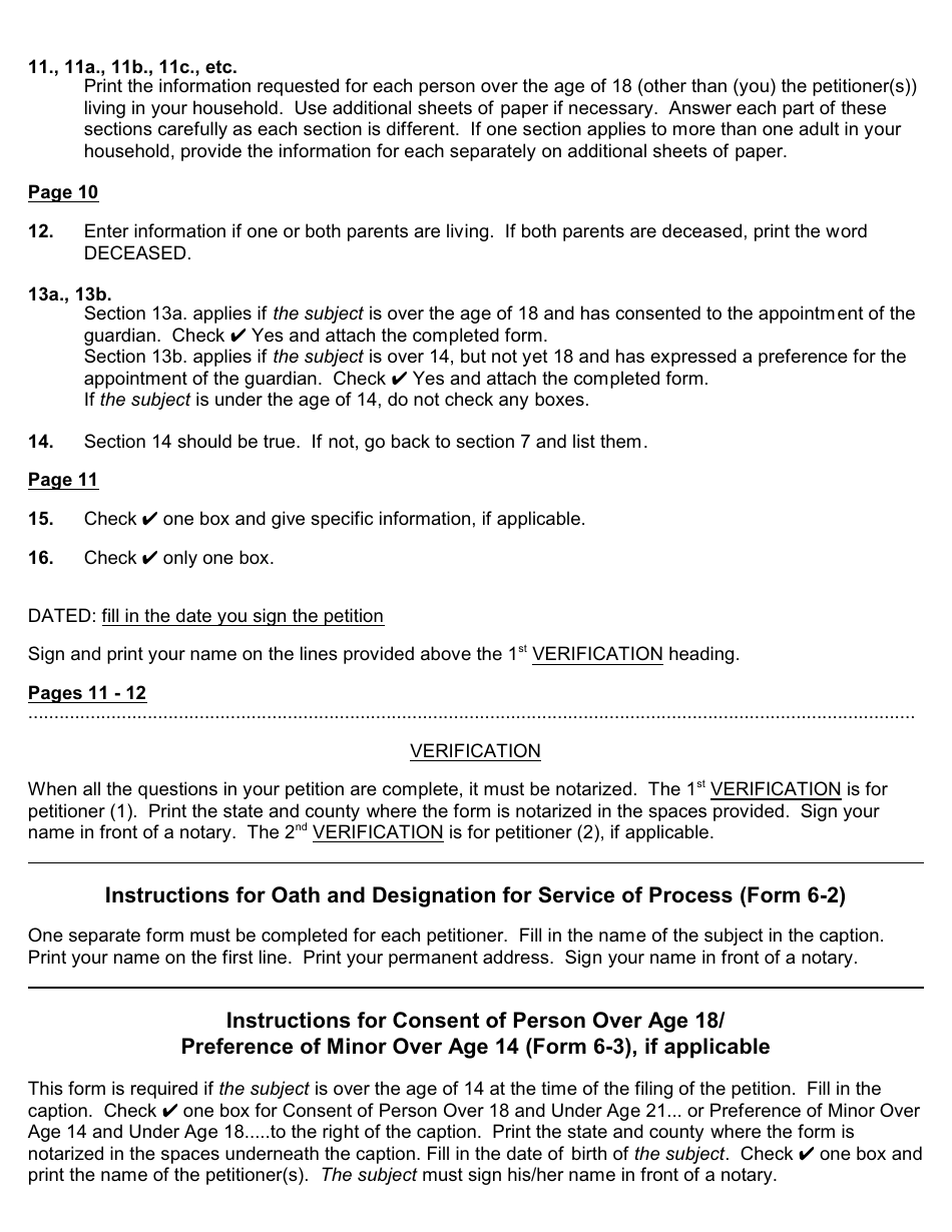 Guardianship Packet - Nassau County, New York, Page 4