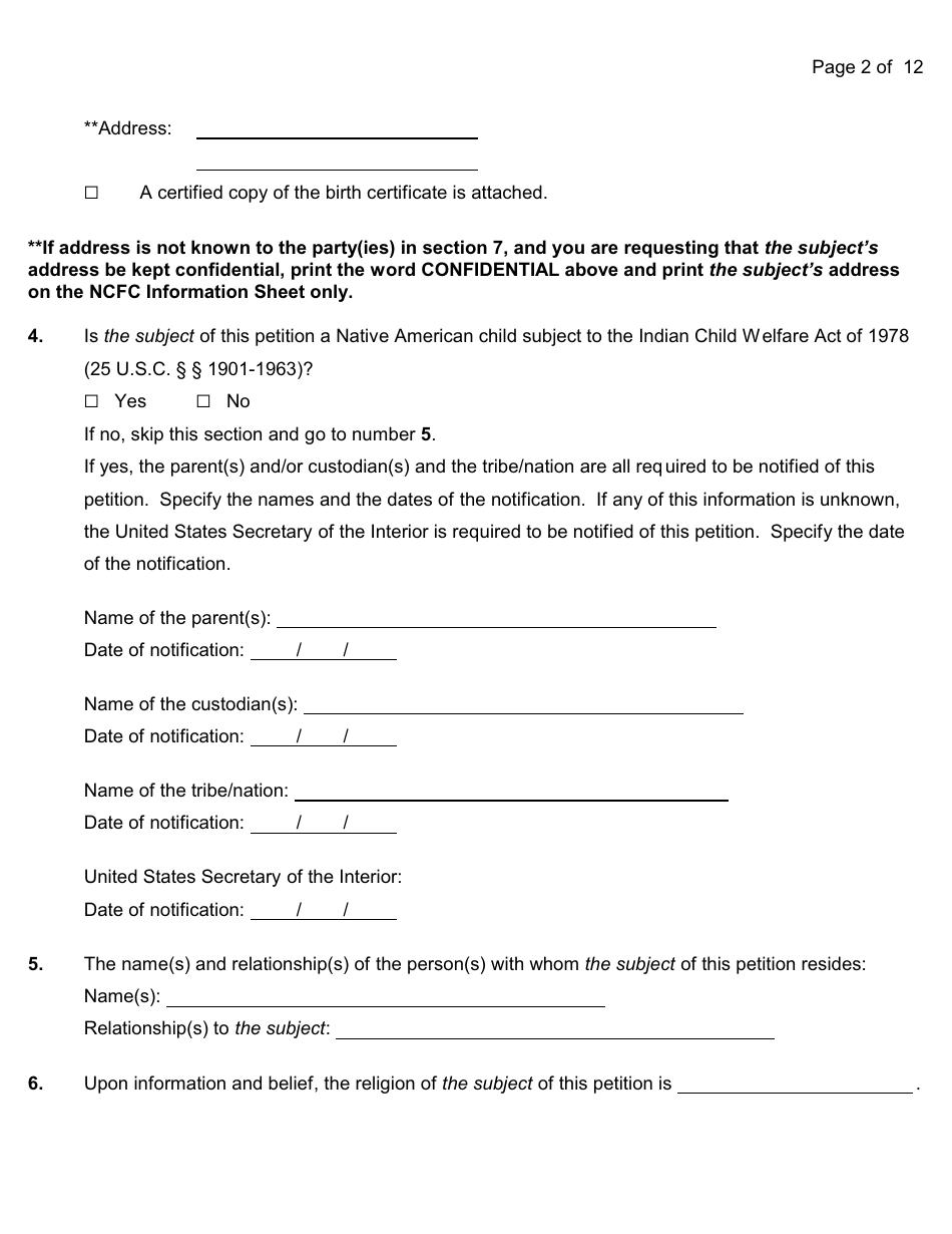 Guardianship Packet - Nassau County, New York, Page 8