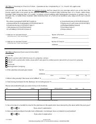 Application for Liquor License - Arizona, Page 4