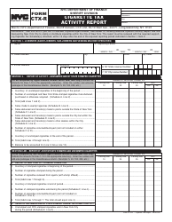 Form CTX-R Cigarette Tax Activity Report - New York City, Page 3