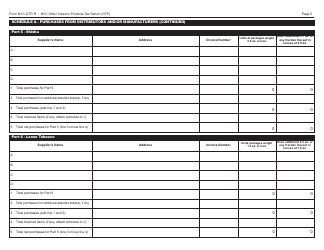 Form OTP-R Nyc Other Tobacco Products Tax Return (Otp) - New York City, Page 5