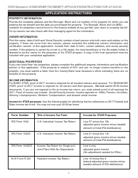 Star Exemption Homeowner Tax Benefit Application for 2019/2020 - New York City, Page 2