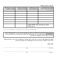 Financing Disclosure - Sale of Used Car - New York City (Arabic), Page 2