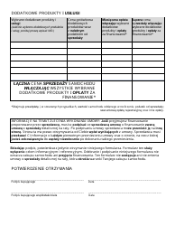 Financing Disclosure - Sale of Used Car - New York City (Polish), Page 2