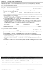 Opcion De Cancelacion Del Contrato De Carro Usado De Nyc - New York City (Spanish), Page 2